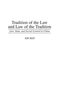 Cover: Tradition of the Law and Law of the Tradition - Praeger Publishers Inc