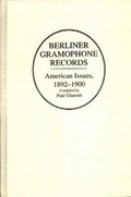 Cover: Berliner Gramophone Records - Greenwood Press