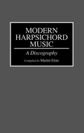 Cover: Modern Harpsichord Music - Greenwood Press