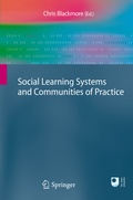 Cover: Social Learning Systems and Communities of Practice - Springer