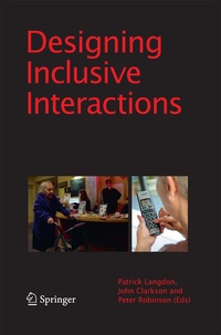 Enlarge image Cover: Designing Inclusive Interactions - Springer