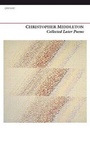Cover: Collected Later Poems - Carcanet Press Ltd