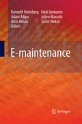 Cover: E-maintenance - Springer