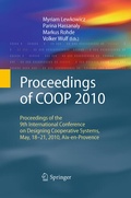 Cover: Proceedings of COOP 2010 - Springer