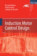 Cover: Induction Motor Control Design - Springer