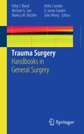 Cover: Trauma Surgery - Springer