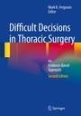 Cover: Difficult Decisions in Thoracic Surgery - Springer