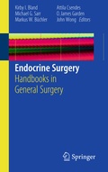 Cover: Endocrine Surgery - Springer