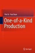 Cover: One-of-a-Kind Production - Springer