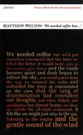 Cover: 'We needed coffee but...' - Carcanet Poetry