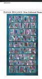 Cover: New Collected Poems - Carcanet Poetry