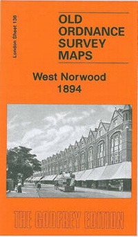 Abbildung von: West Norwood 1894 - Alan Godfrey Maps