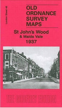 Abbildung von: St John's Wood an Maida Vale 1937 - Alan Godfrey Maps