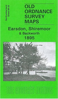 Abbildung von: Earsdon, Shiremoor and Backworth 1895 - Alan Godfrey Maps