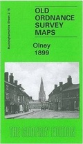 Cover: Olney 1899 - Alan Godfrey Maps
