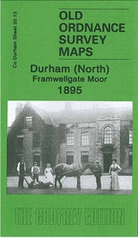 Abbildung von: Durham (North) Framwellgate Moor 1895 - Alan Godfrey Maps