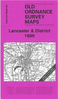 Cover: Lancaster and District 1896 - Alan Godfrey Maps