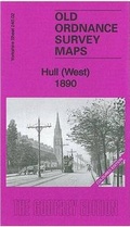 Cover: Hull (West) 1890 - Alan Godfrey Maps