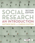 Cover: Social Research - SAGE Publications Ltd