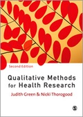 Cover: Qualitative Methods for Health Research - SAGE Publications Ltd