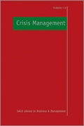 Cover: Crisis Management - SAGE Publications Ltd