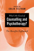 Cover: What's the Good of Counselling & Psychotherapy? - SAGE Publications Ltd
