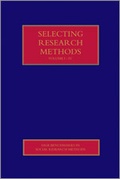 Cover: Selecting Research Methods - SAGE Publications Ltd
