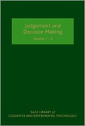 Cover: Judgement and Decision Making - SAGE Publications Ltd