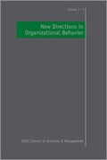 Cover: New Directions in Organizational Behavior - SAGE Publications Ltd