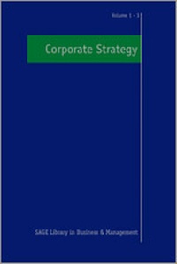 Enlarge image Cover: Corporate Strategy - SAGE Publications Ltd
