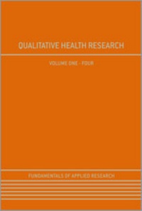 Enlarge image Cover: Qualitative Health Research - SAGE Publications Ltd