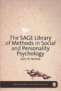 Cover: The SAGE Library of Methods in Social and Personality Psychology - SAGE Publications Ltd