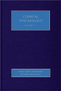 Cover: Clinical Psychology I - SAGE Publications Ltd