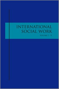 Enlarge image Cover: International Social Work - SAGE Publications Ltd