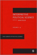 Cover: Interpretive Political Science - SAGE Publications Ltd