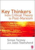 Cover: Key Thinkers from Critical Theory to Post-Marxism - SAGE Publications Ltd