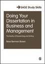 Cover: Doing Your Dissertation in Business and Management - SAGE Publications Ltd