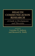 Cover: Health Communication Research - Greenwood Press