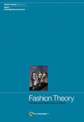 Cover: Fashion Theory: Volume 15, Issue 1 - Berg Publishers