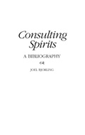 Cover: Consulting Spirits - Greenwood Press