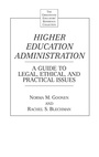 Cover: Higher Education Administration - Greenwood Press
