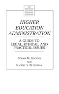 Cover: Higher Education Administration - Greenwood Press