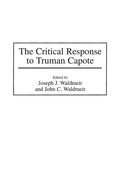Cover: The Critical Response to Truman Capote - Greenwood Press