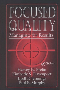 Enlarge image Cover: Focused Quality - CRC Press