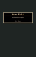 Cover: Steve Reich - Greenwood Press