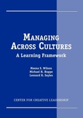 Cover: Managing Across Cultures - Center for Creative Leadership