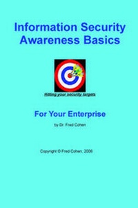 Abbildung von: Information Security Awareness Basics - Fred Cohen & Associates