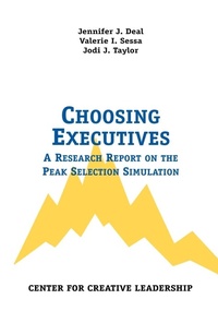 Enlarge image Cover: Choosing Executives - Center for Creative Leadership