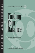 Cover: Finding Your Balance - Centre for Creative Leadership
