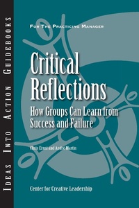 Enlarge image Cover: Critical Reflections - Centre for Creative Leadership